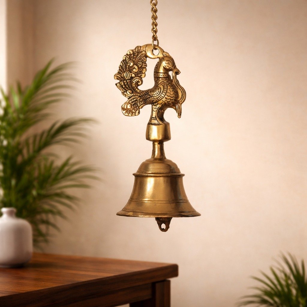 Brass Ganesh Idol - 3 inch